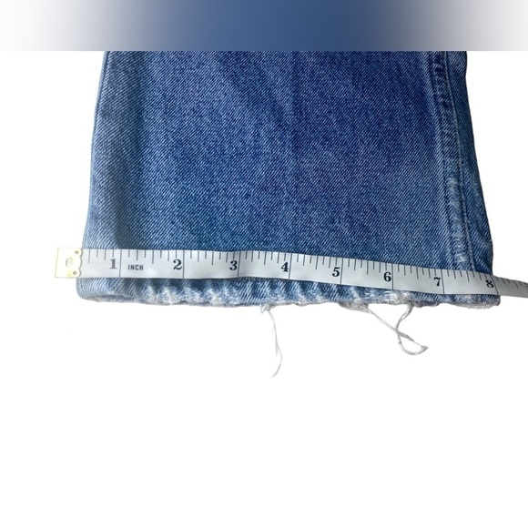 GOLDSIGN - Nineties distressed high-rise bootcut jeans - Picture 11 of 16